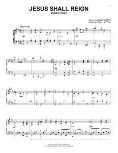 Jesus Shall Reign von Isaac Watts (Download) 
