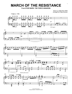 March Of The Resistance von John Williams (Download) 
