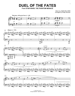 Duel Of The Fates von John Williams (Download) 