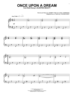 Once Upon A Dream [Jazz version] von Sammy Fain (Download) 