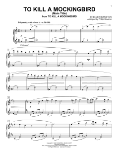 To Kill A Mockingbird - Main Title von Elmer Bernstein (Download) 