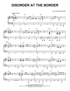 Disorder At The Border von Coleman Hawkins (Download) 