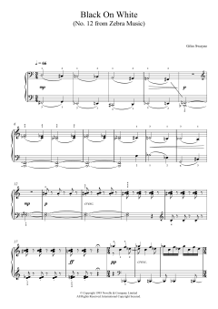 Black On White (No. 12 from Zebra Music) von Giles Swayne (Download) 