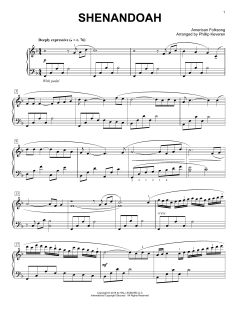 Shenandoah [Classical version] von American Folksong (Download) 