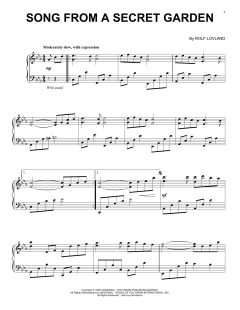 Song From A Secret Garden (Download) 