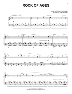 Rock Of Ages [Classical version] von Thomas Hastings (Download) 