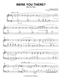 Were You There? [Classical version] von Charles Winfred Douglas (Download) 