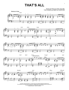 That's All [Jazz version] von Genesis (Download) 