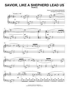 Savior, Like A Shepherd Lead Us von William B. Bradbury (Download) 