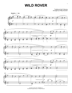 Wild Rover [Classical version] von Traditional Irish Folk Song (Download) 