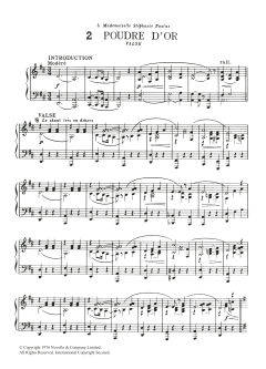 Poudre d'Or von Erik Satie (Download) 