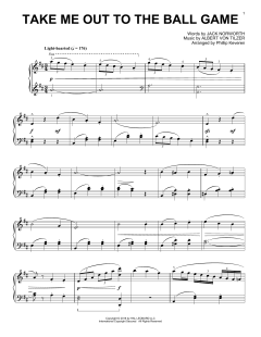 Take Me Out To The Ball Game [Jazz version] von Jack Norworth (Download) 