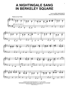 A Nightingale Sang In Berkeley Square von Manhattan Transfer (Download) 