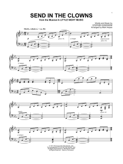 Send In The Clowns von Stephen Sondheim (Download) 