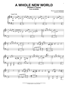 A Whole New World von Tim Rice (Download) 