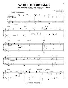 White Christmas von Irving Berlin (Download) 