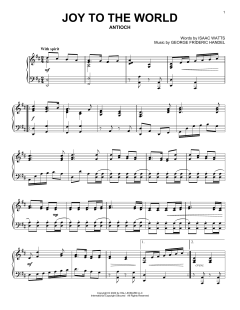 Joy To The World von Isaac Watts (Download) 
