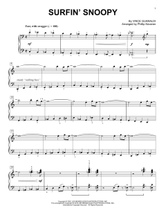 Surfin' Snoopy von Vince Guaraldi (Download) 