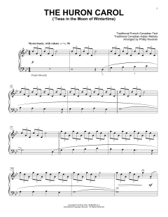 The Huron Carol ('Twas In The Moon Of Wintertime) [Classical version] von Traditional (Download) 