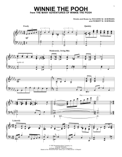 Winnie The Pooh von Sherman Brothers (Download) 