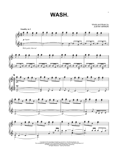 Wash. von Bon Iver (Download) 
