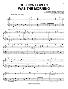 Oh, How Lovely Was The Morning von George Manwaring (Download) 
