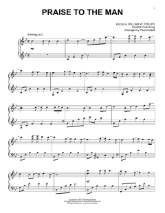 Praise To The Man von Scottish Folk Song (Download) 