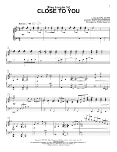 (They Long To Be) Close To You von Hal David (Download) 