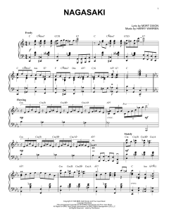 Nagasaki [Jazz version] von Mort Dixon (Download) 