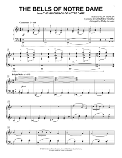 The Bells Of Notre Dame [Classical version] von Alan Menken (Download) 