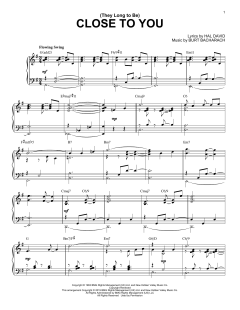 (They Long To Be) Close To You [Jazz version] von Hal David (Download) 