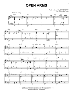 Open Arms [Jazz version] von Journey (Download) 