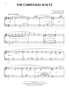 The Christmas Waltz [Jazz version] von Jule Styne (Download) 