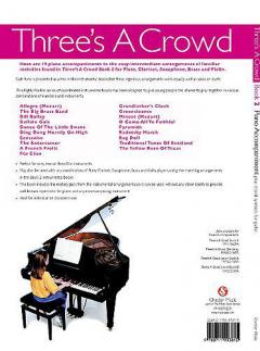 Three's A Crowd Book 2 Piano Accompaniment (James Power) 
