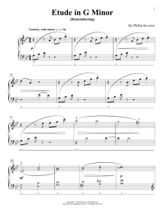 Etude In G Minor (Remembering) (Download) 