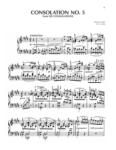 Consolation No. 5 In E Major (Download) 