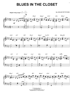 Blues In The Closet von Oscar Pettiford (Download) 