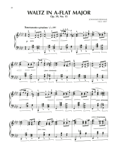 Waltz In A-Flat Major, Op. 39, No. 15 (Download) 