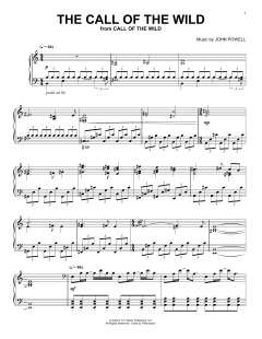 The Call Of The Wild von John Powell (Download) 