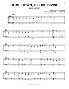 Come Down, O Love Divine von Bianco da Siena (Download) 