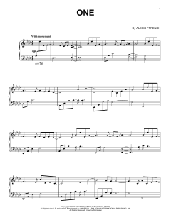 One von Alexis Ffrench (Download) 