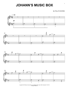 Johann's Music Box (Download) 