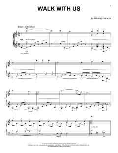 Walk With Us von Alexis Ffrench (Download) 