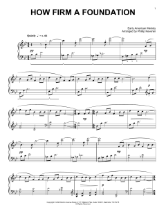 How Firm A Foundation von Early American Melody (Download) 