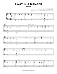 Away In A Manger (Medley) von Traditional (Download) 