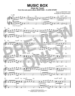 Music Box (Kojo No Tsuki) von George Winston (Download) 