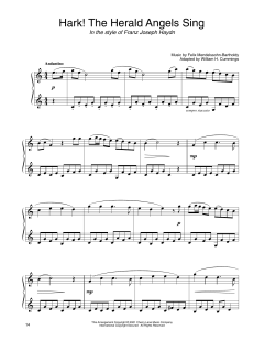 Hark! The Herald Angels Sing (in the style of Haydn) von Charles Wesley (Download) 