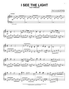 I See The Light von Alan Menken (Download) 