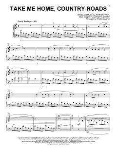Take Me Home, Country Roads [Classical version] von John Denver (Download) 