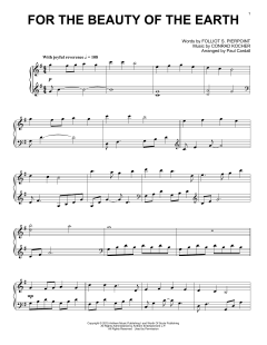 For The Beauty Of The Earth von Paul Cardall (Download) 